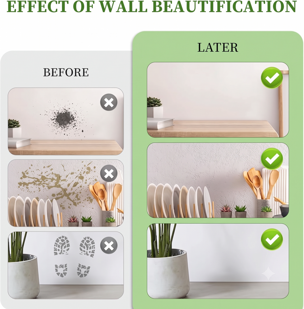 Wall Repair Roller Paint -White Wall Repair Painting Solution