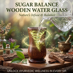 Vijaysar Wooden Tumbler Control Diabetes